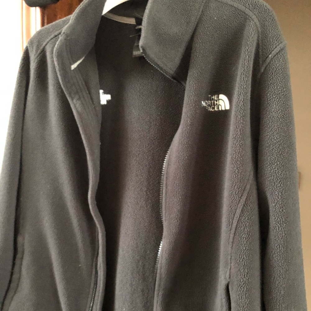 The North Face charcoal jacket